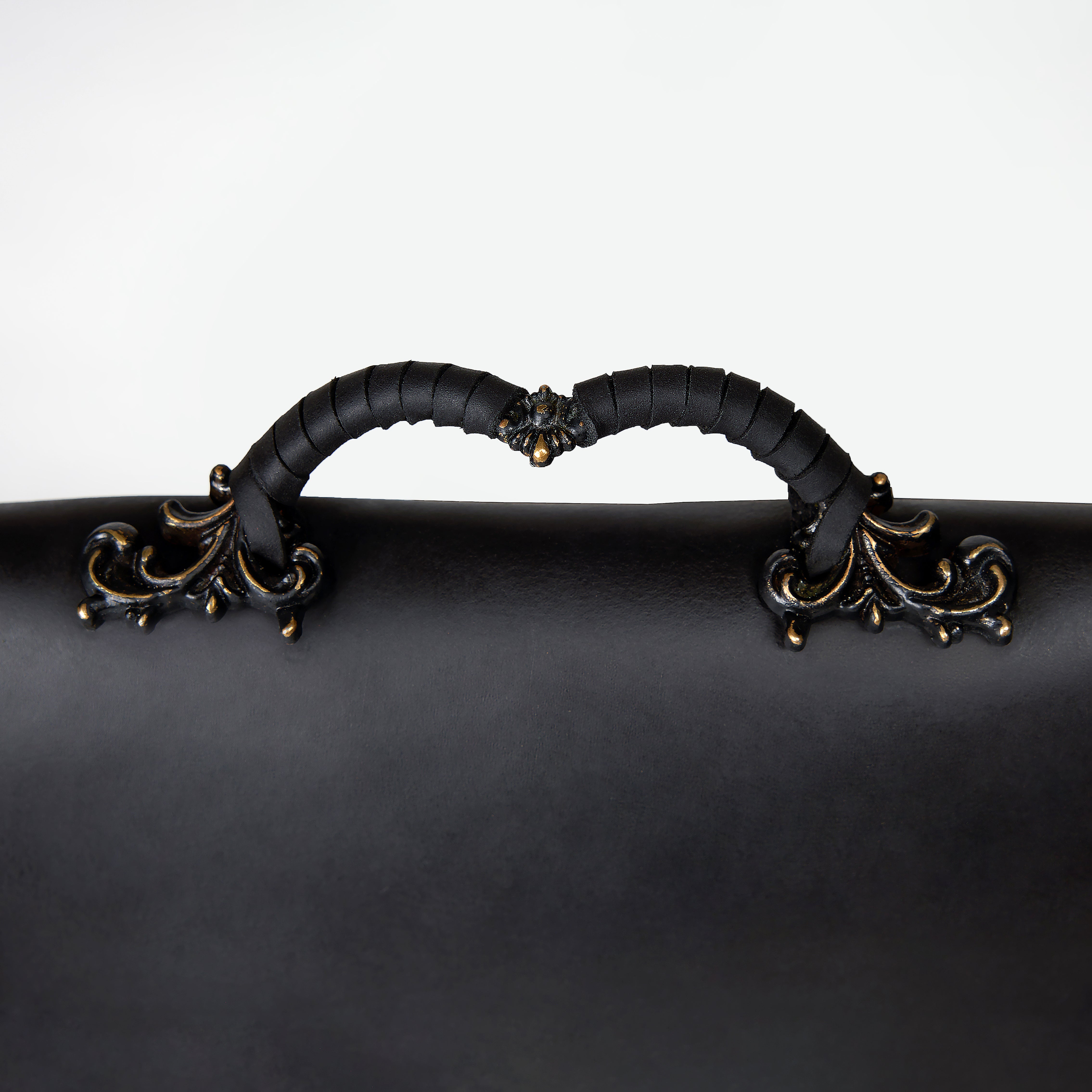 Elegant Designer Rectangular Leather Bag from Bohemian Collection