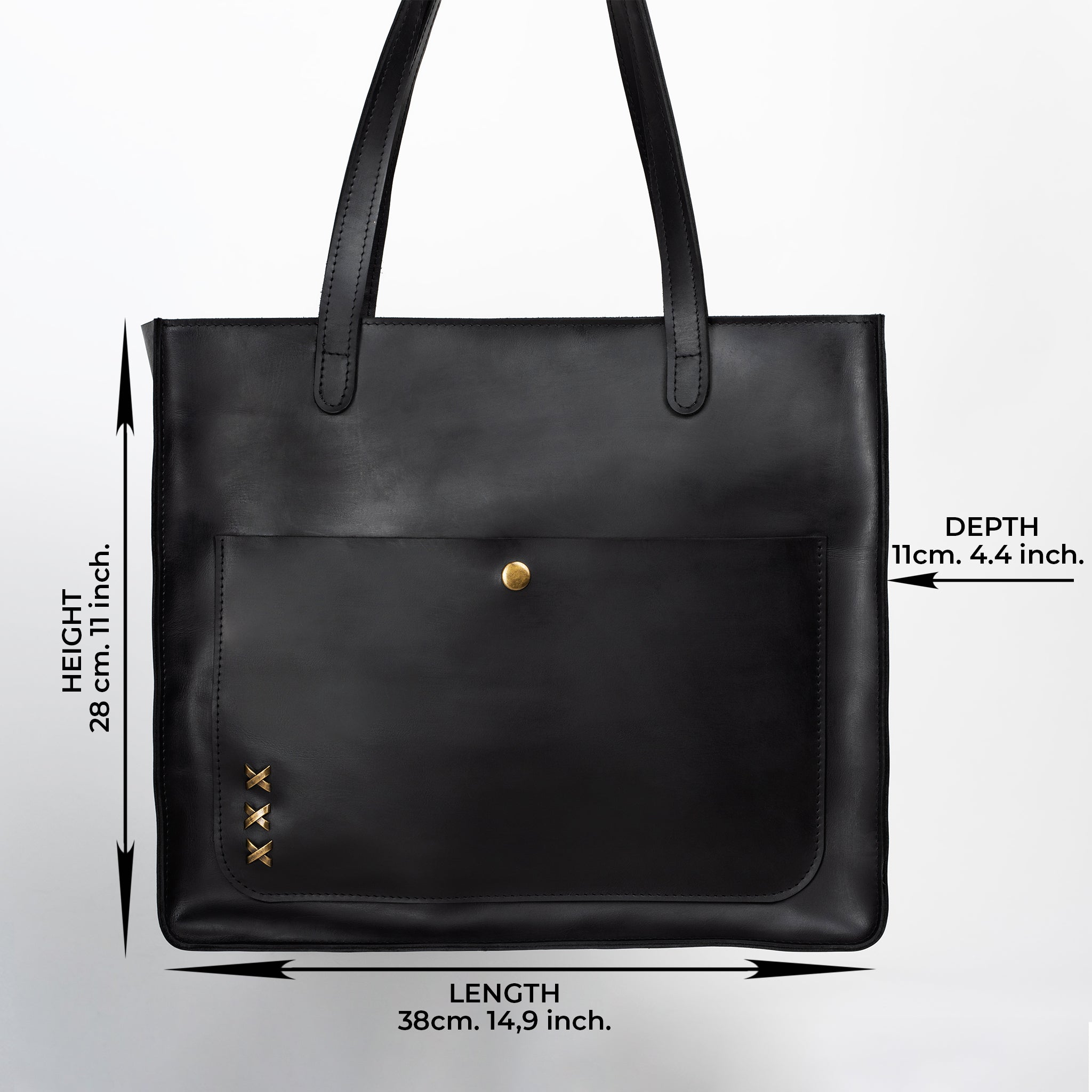 Handmade Leather Tote Laptop Bag For Women 13"and 14 inch. Laptops - Western