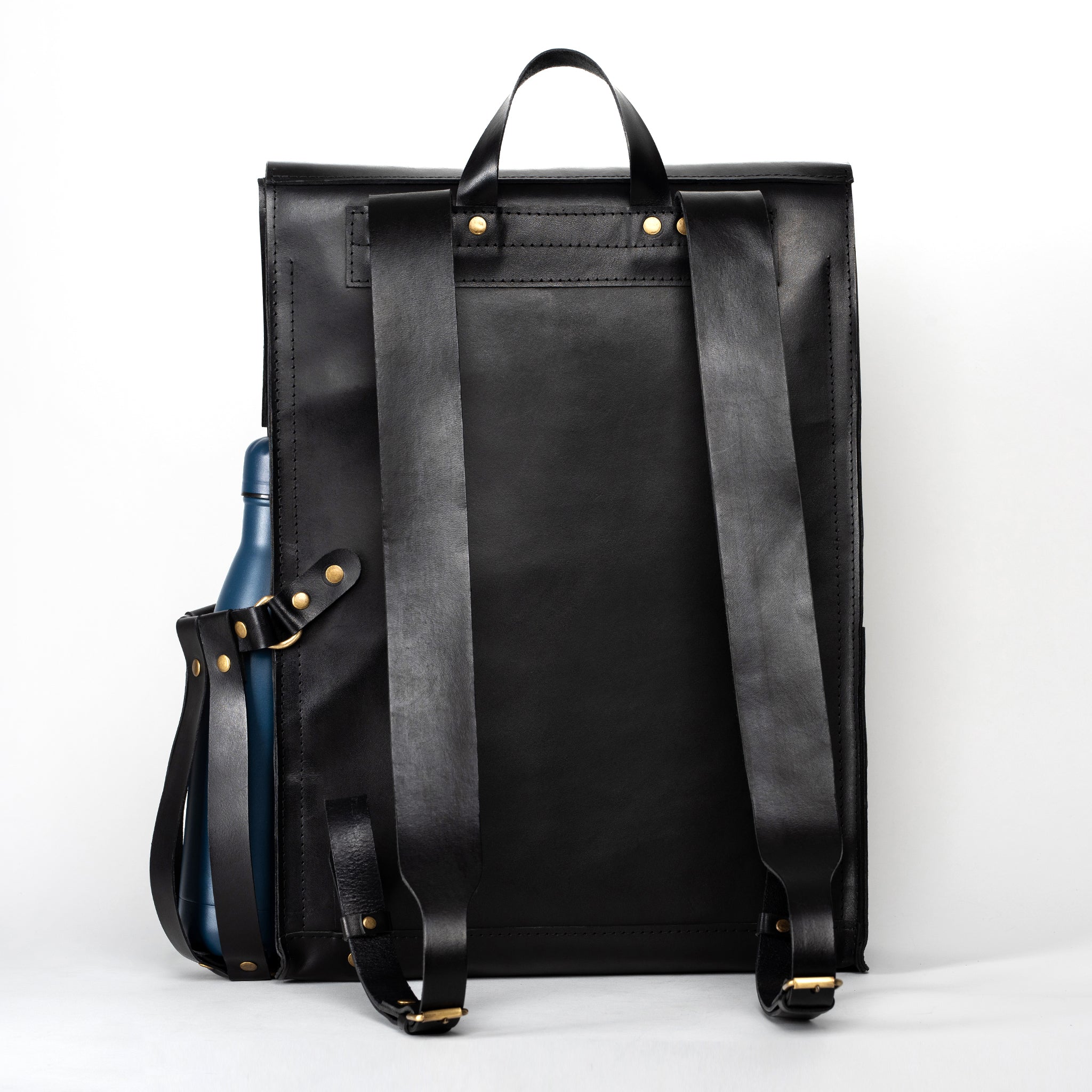 Men's Handcrafting Leather Backpack - 13", 14", 15" and 16" inch. laptops- Wild Spirit