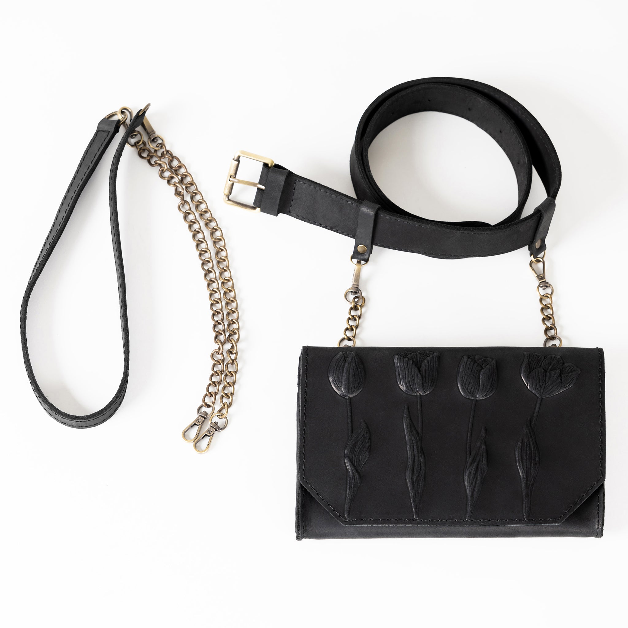 Tulip 3D Leather Bag Women's – Dutch Design Tulips