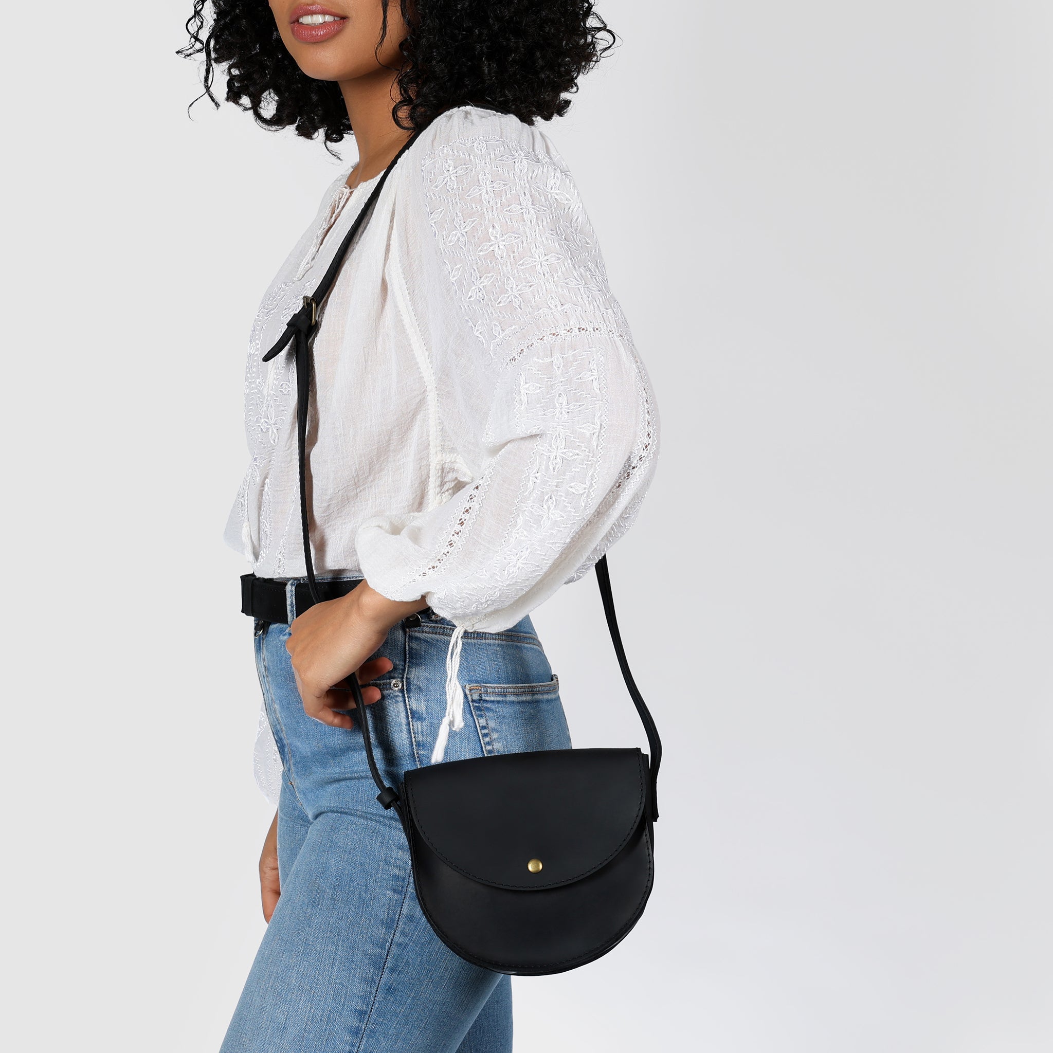 Saddle Leather Handmade Bag ,Crossbody bag for Women - Classy Wood