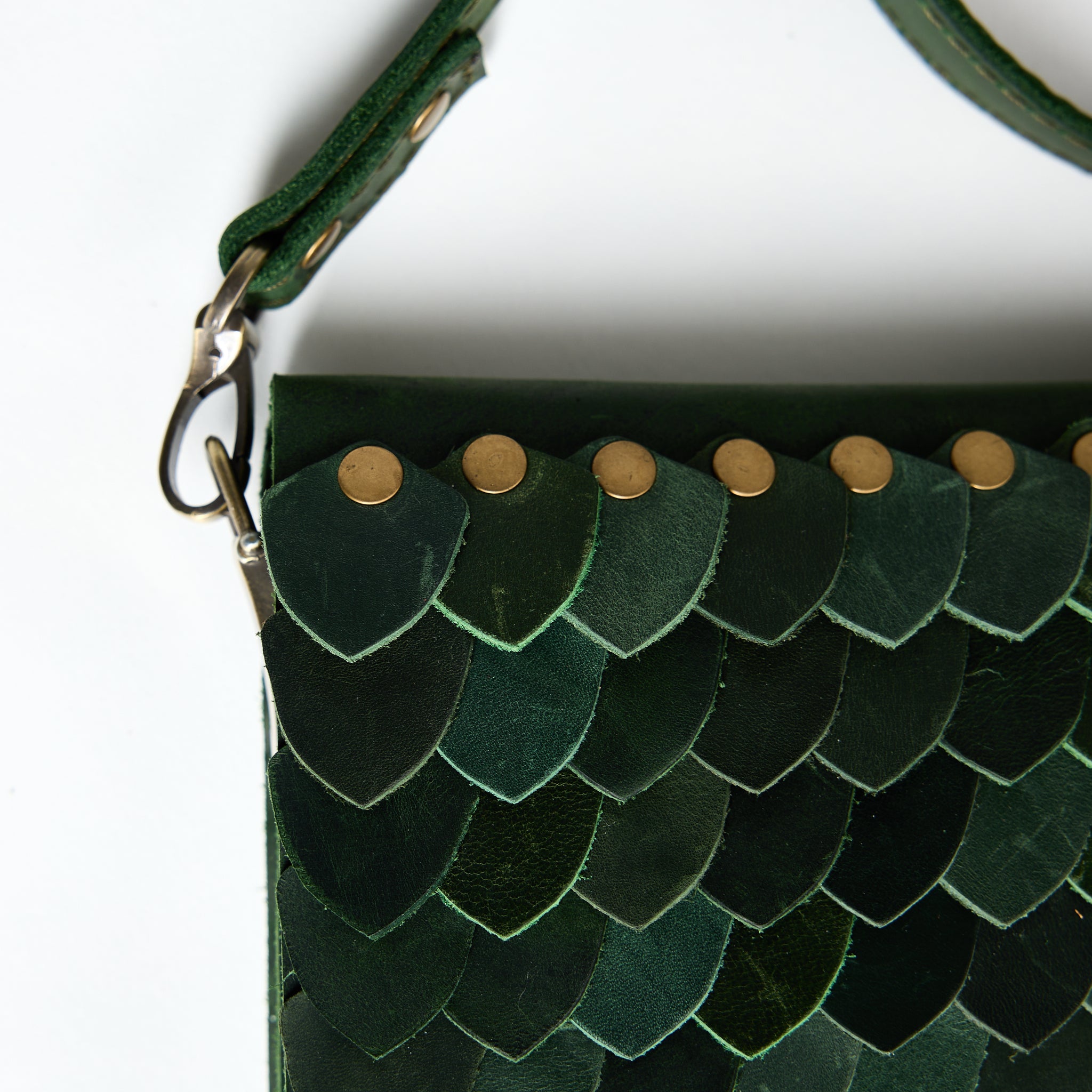 Designer Leather Crossbody bag For Women - Dragon Skin