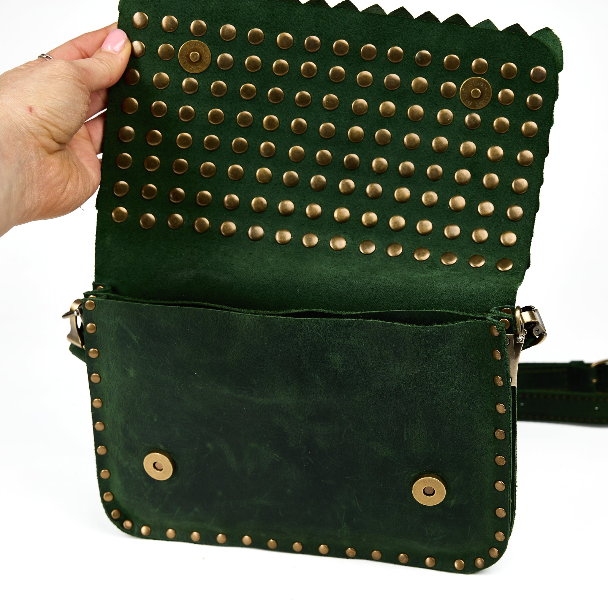 Designer Leather Crossbody bag For Women - Dragon Skin