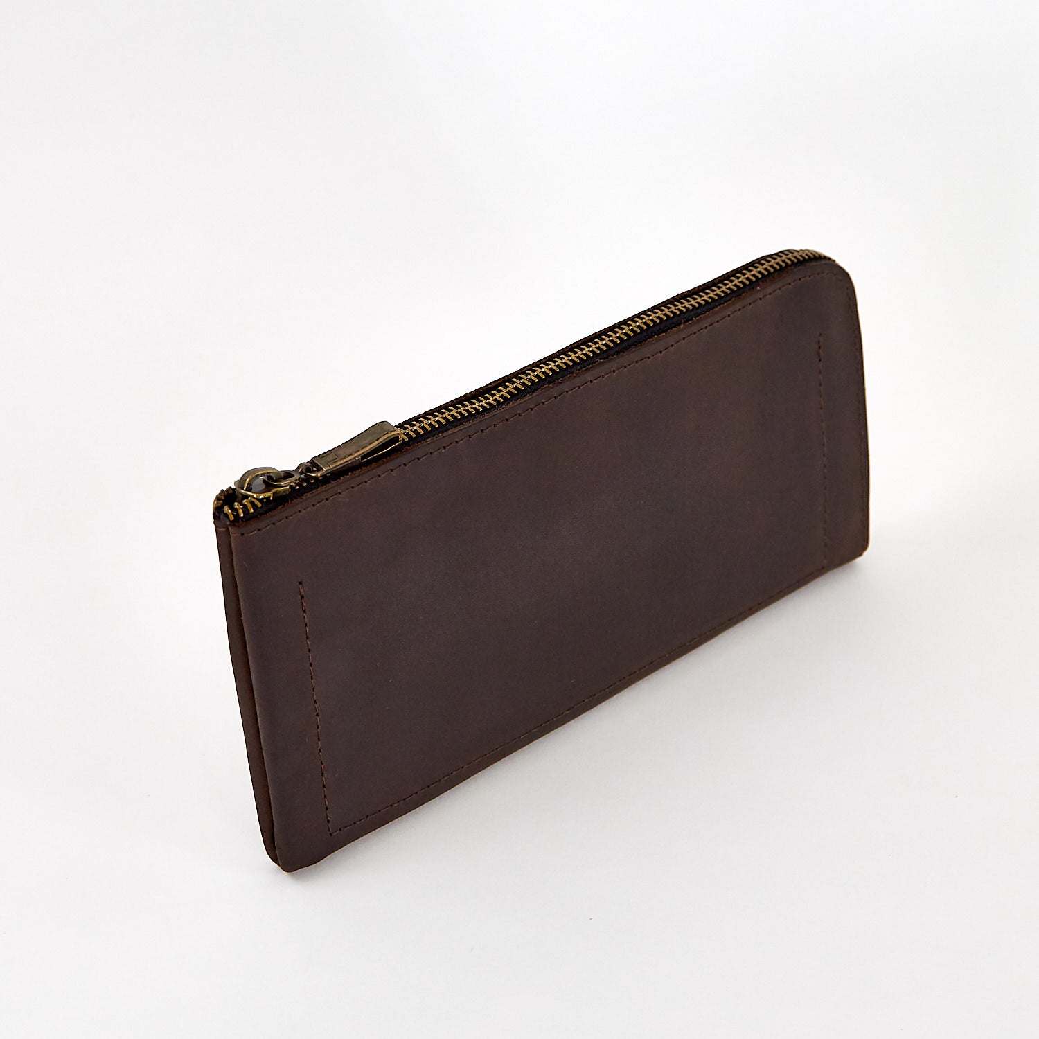 Leather Handmade Brick Wallet for women's