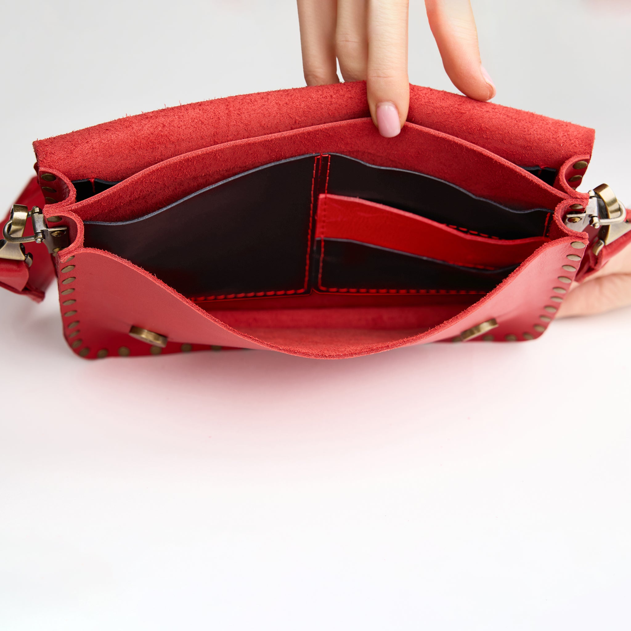 Designer Leather Crossbody bag For Women - Dragon Skin