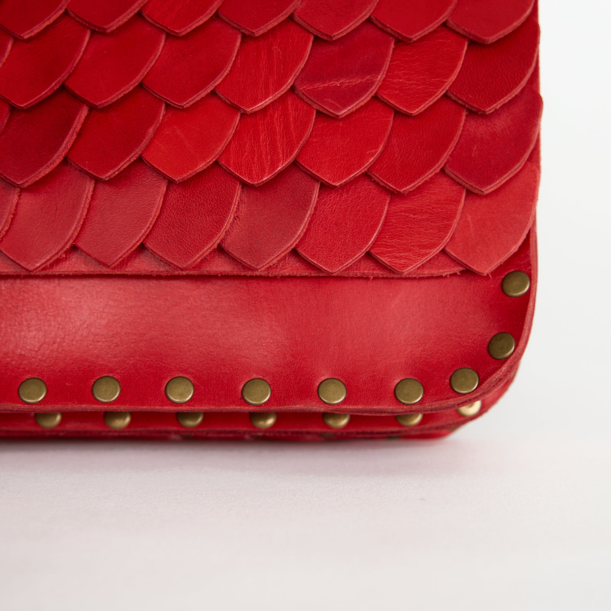 Designer Leather Crossbody bag For Women - Dragon Skin