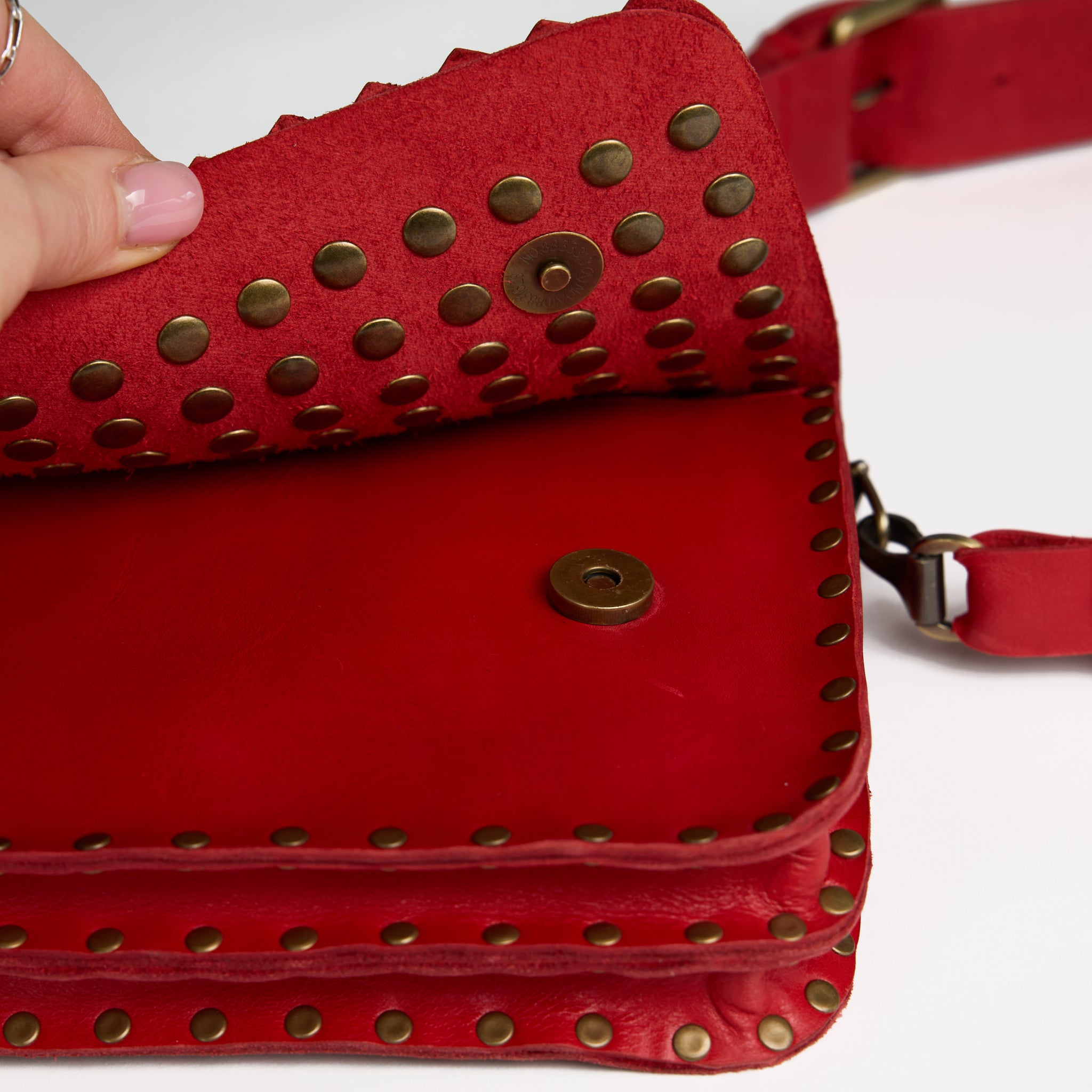 Designer Leather Crossbody bag For Women - Dragon Skin