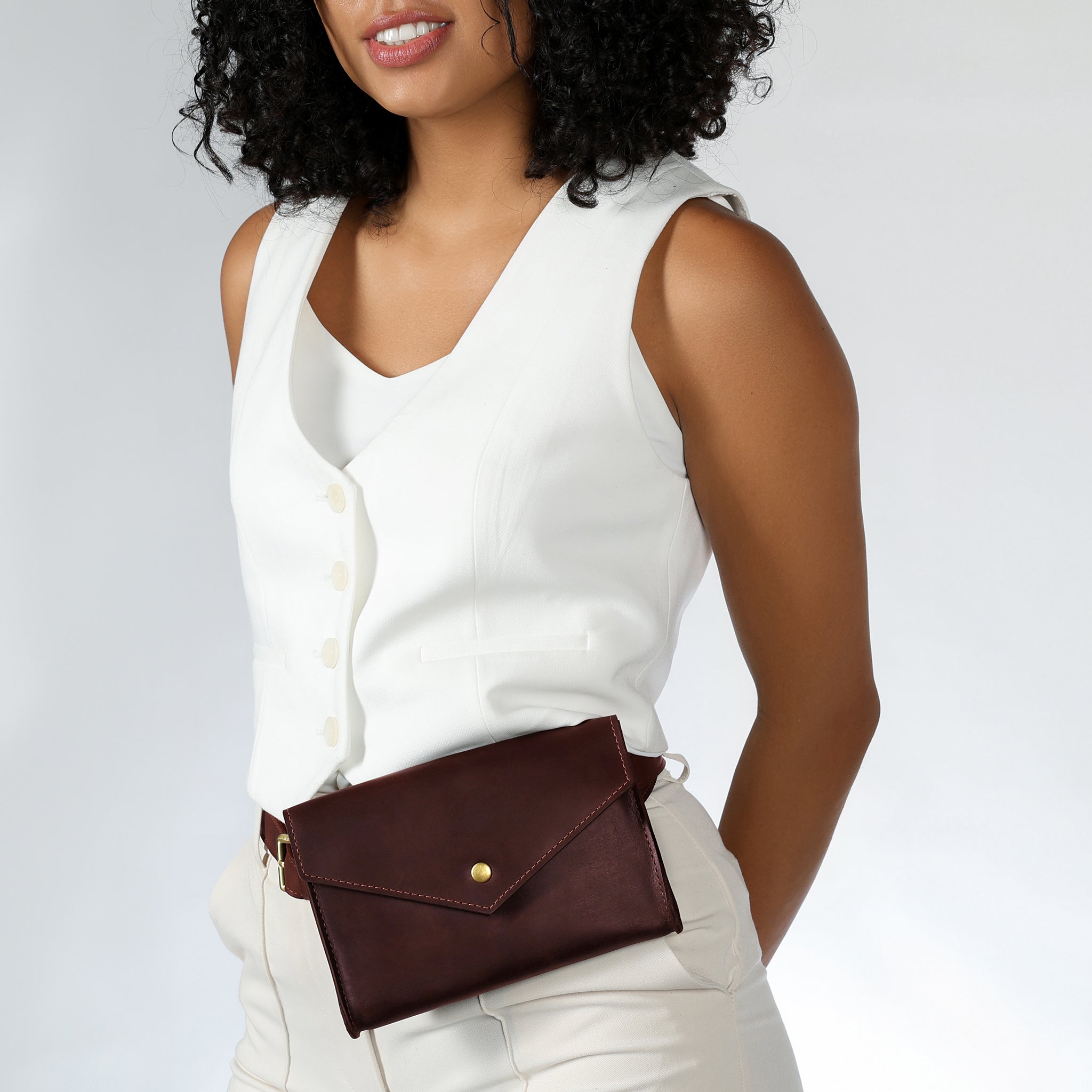 Handmade Leather Crossbody Bag & Waist bag - Fanny pack Nomad