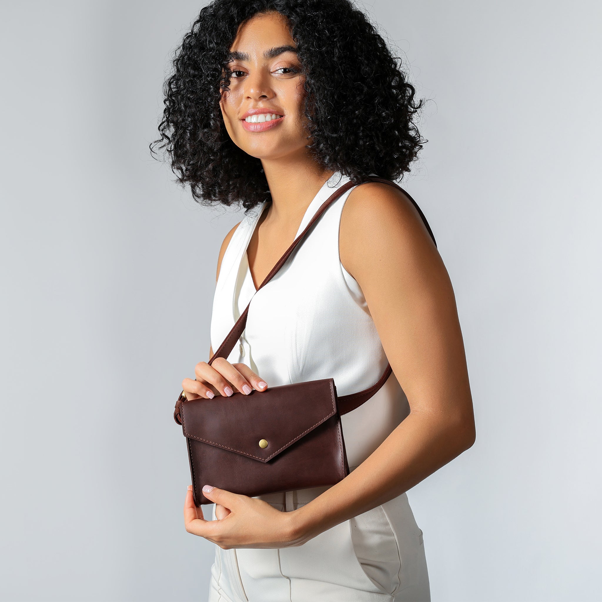 Handmade Leather Crossbody Bag & Waist bag - Fanny pack Nomad
