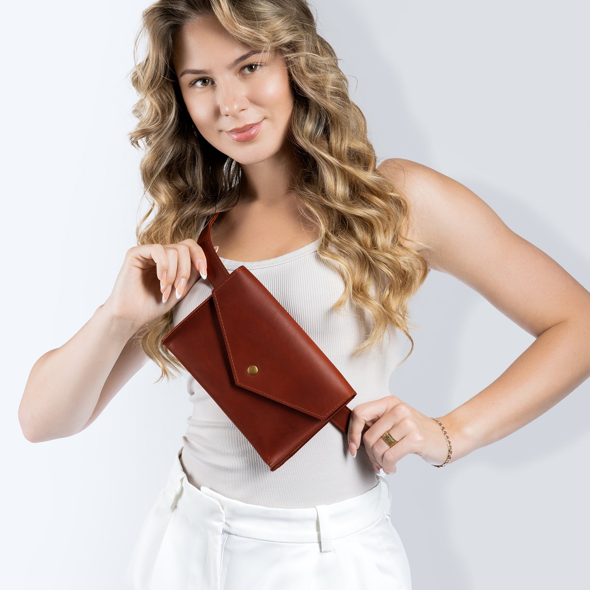 Handmade Leather Crossbody Bag & Waist bag - Fanny pack Nomad