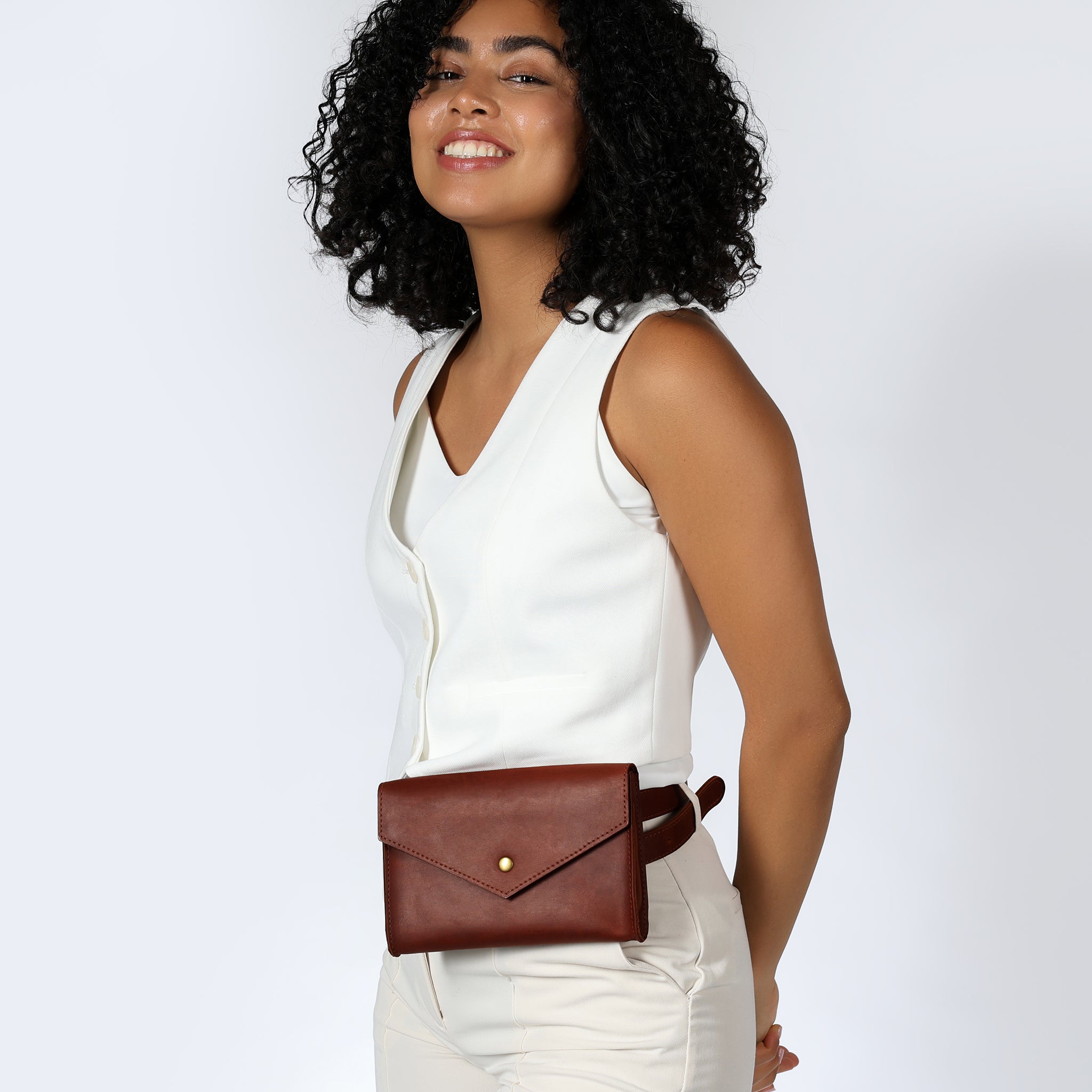 Handmade Leather Crossbody Bag & Waist bag - Fanny pack Nomad