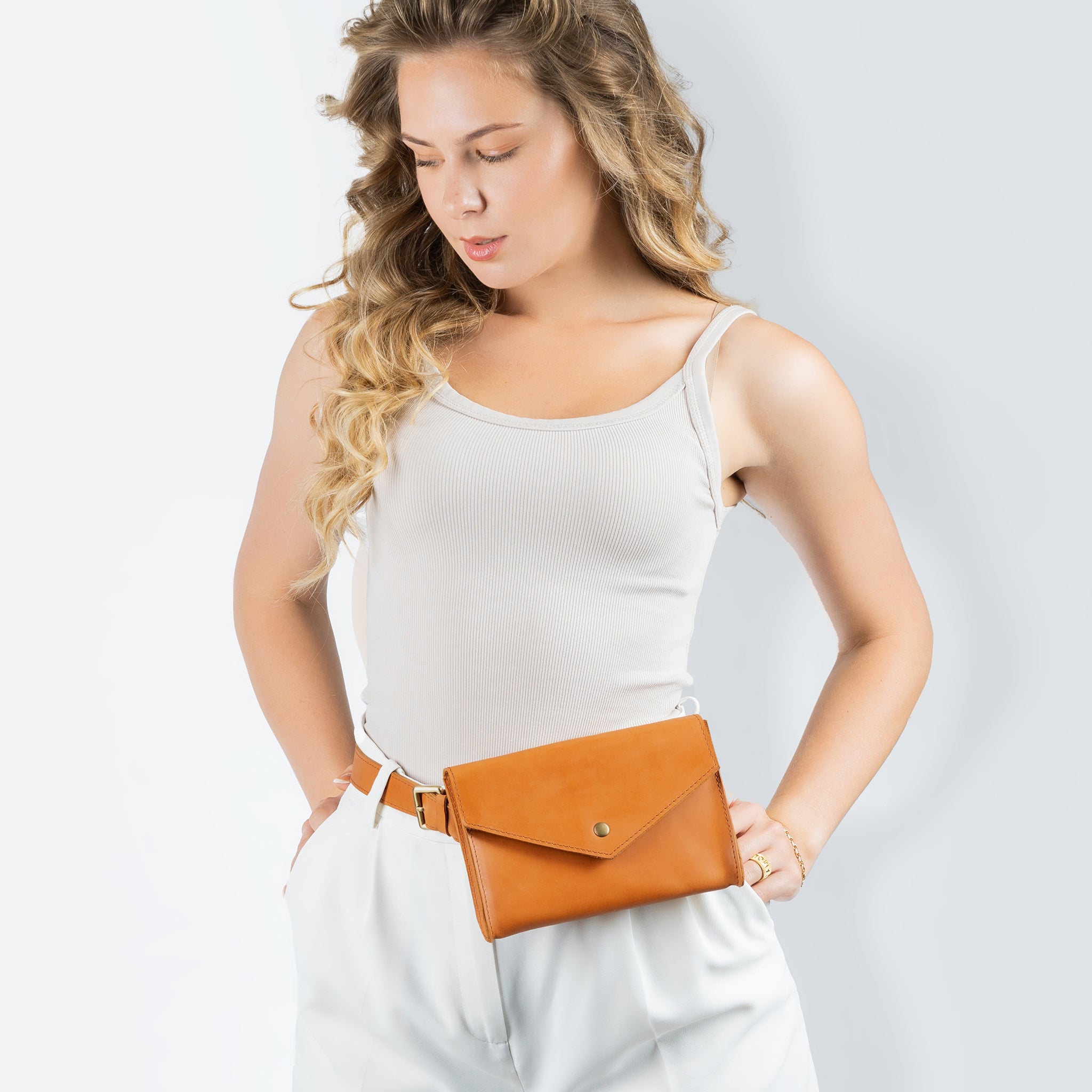 Handmade Leather Crossbody Bag & Waist bag - Fanny pack Nomad