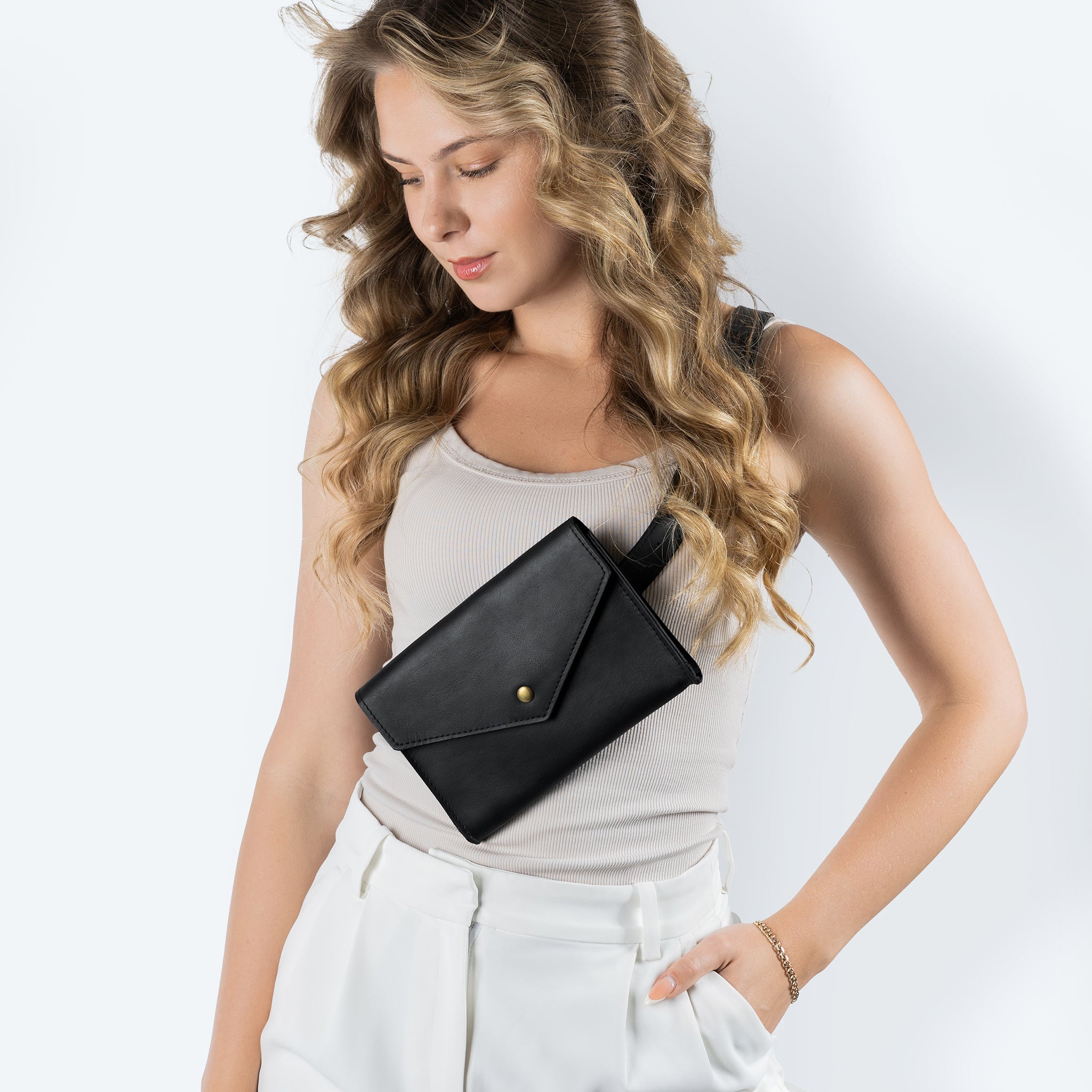 Handmade Leather Crossbody Bag & Waist bag - Fanny pack Nomad