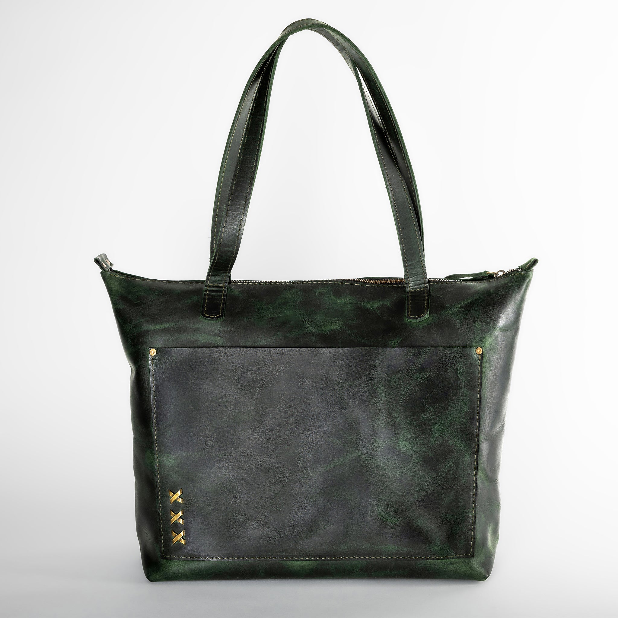 Handmade Leather Tote, Large Women Shopper - Essentials