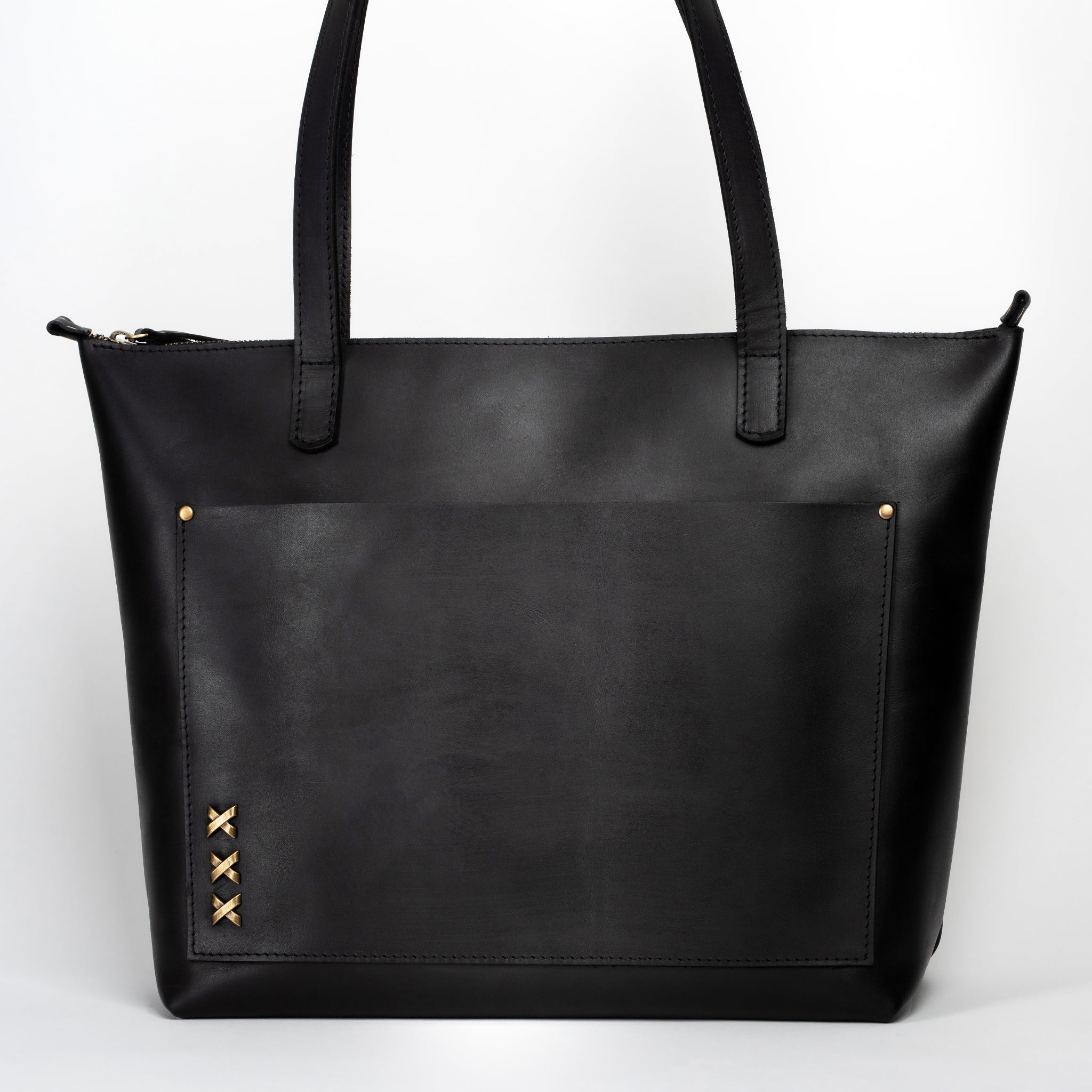 Handmade Leather Tote, Large Women Shopper - Essentials