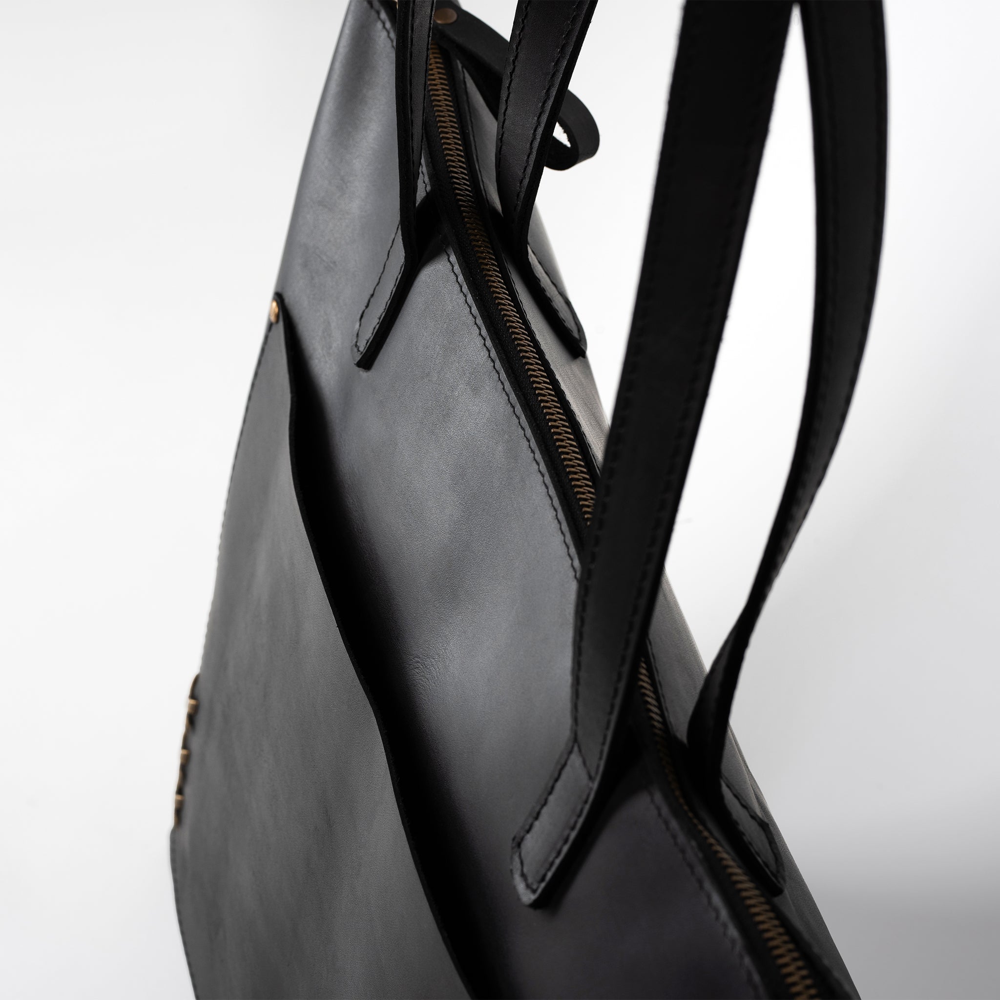 Handmade Leather Tote, Large Women Shopper - Essentials