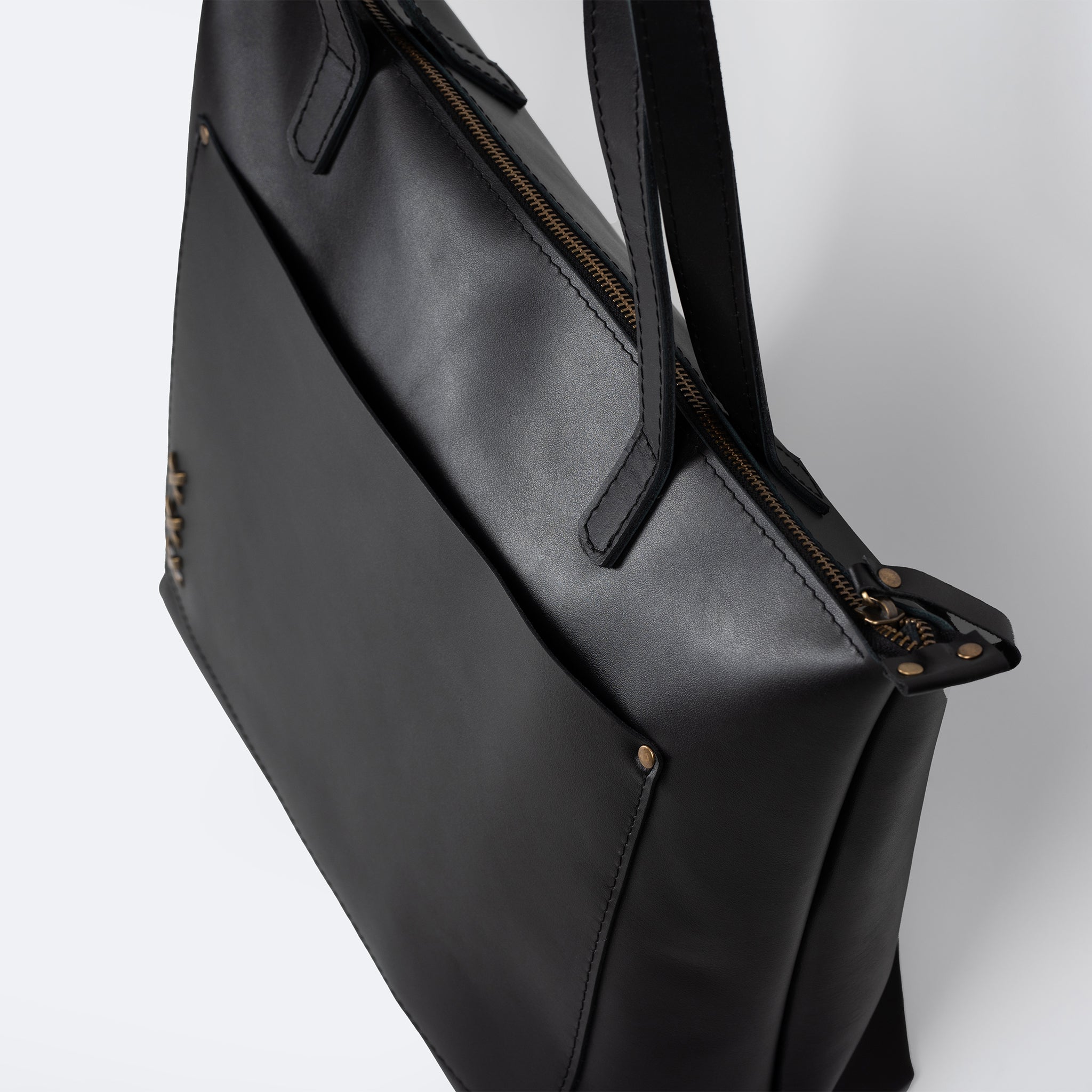 Handmade Leather Tote, Large Women Shopper - Essentials