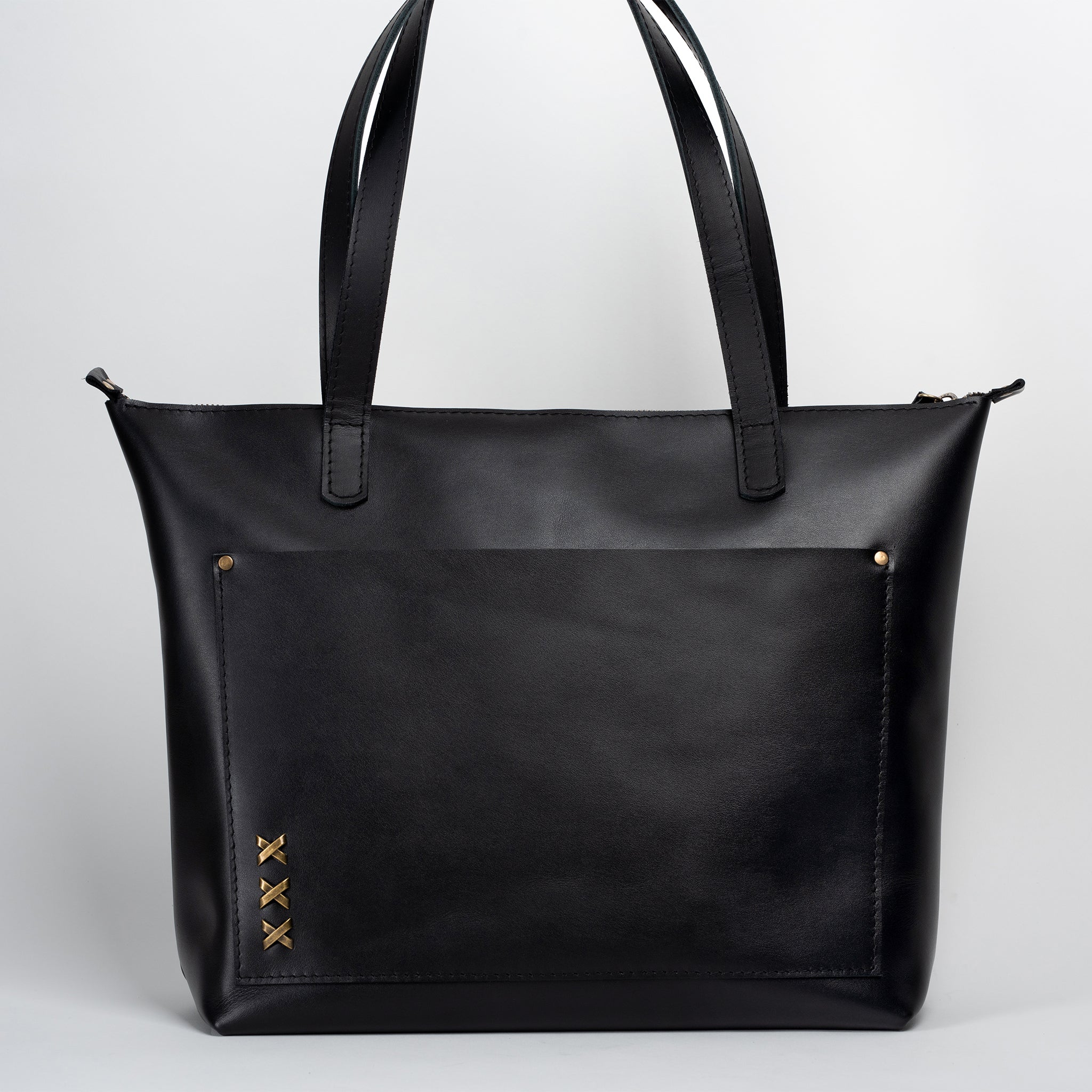 Handmade Leather Tote, Large Women Shopper - Essentials
