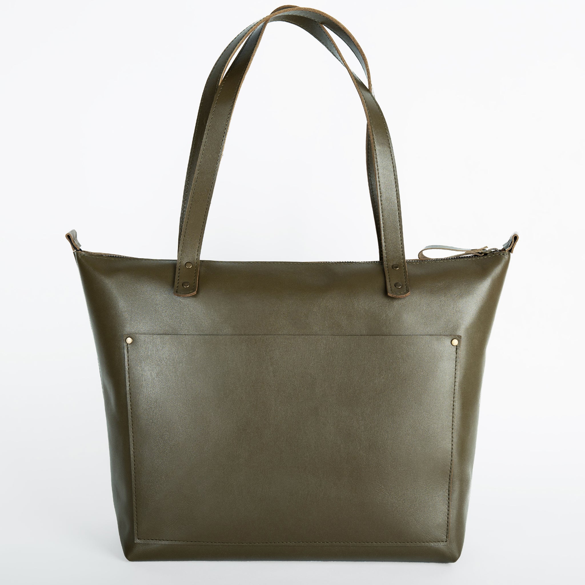 Handmade Leather Tote, Large Women Shopper - Essentials